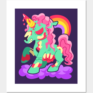 Zombicorn Posters and Art